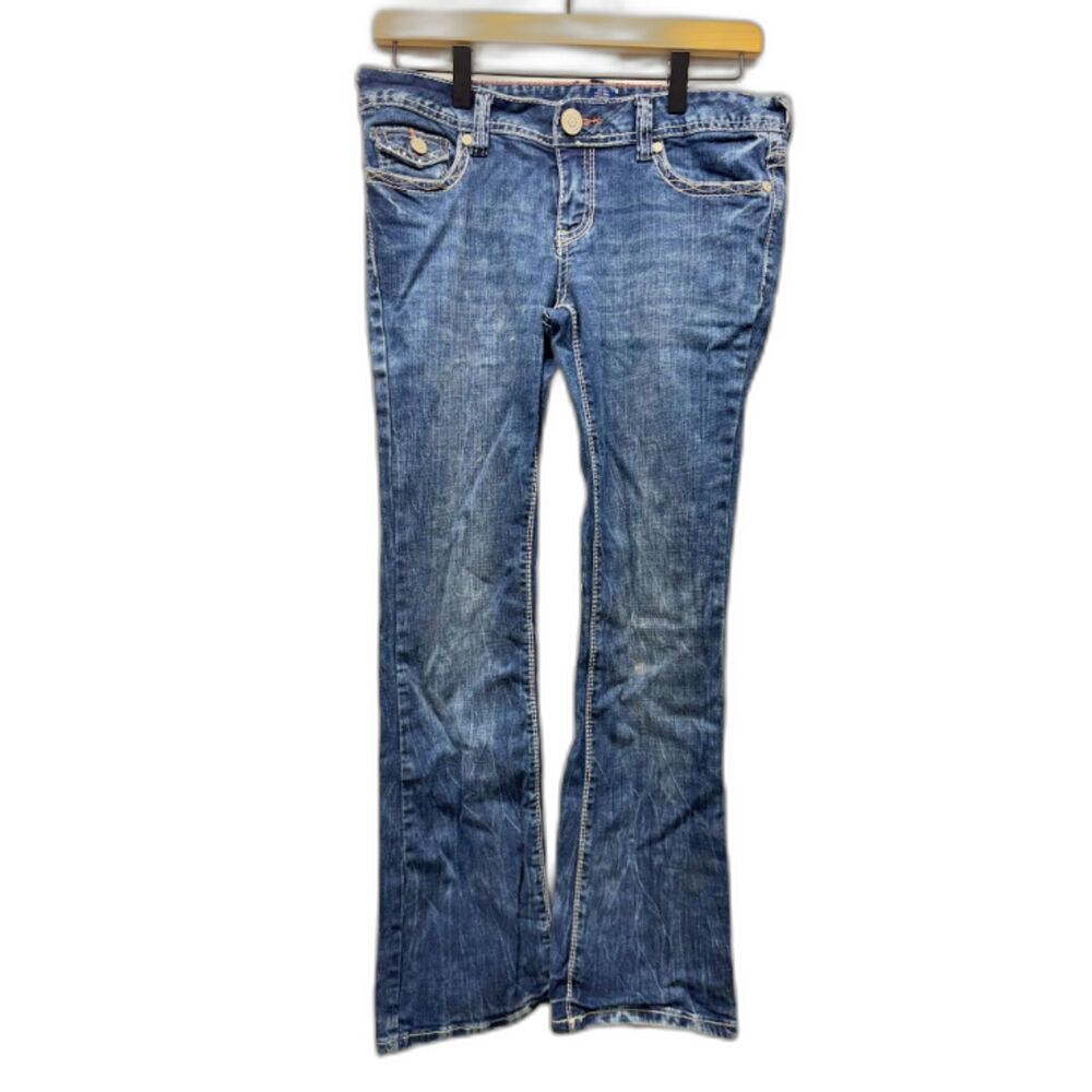 Silver Jeans Selena Bootcut Jeans Women's‎ Medium Wash Stretch Denim Y2K 7